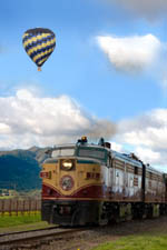 Plains Trains and Hot Air Balloons